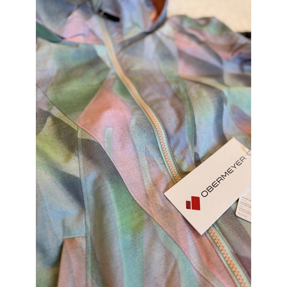 Obermeyer Girls Rylee Jacket Size Small (8) Multicolor Pattern Ski/Snow - Picture 3 of 7